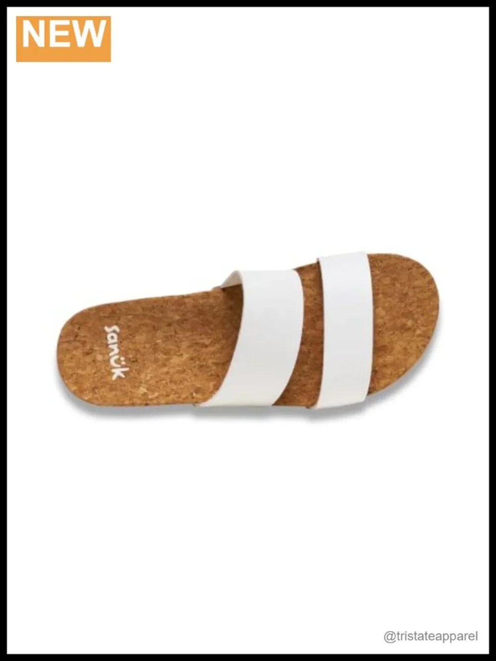 Platform Slide Sandals with Arch Support Comfort Footbed